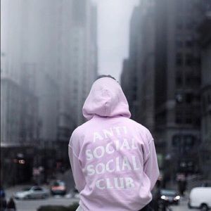 ASSC pink hoodie